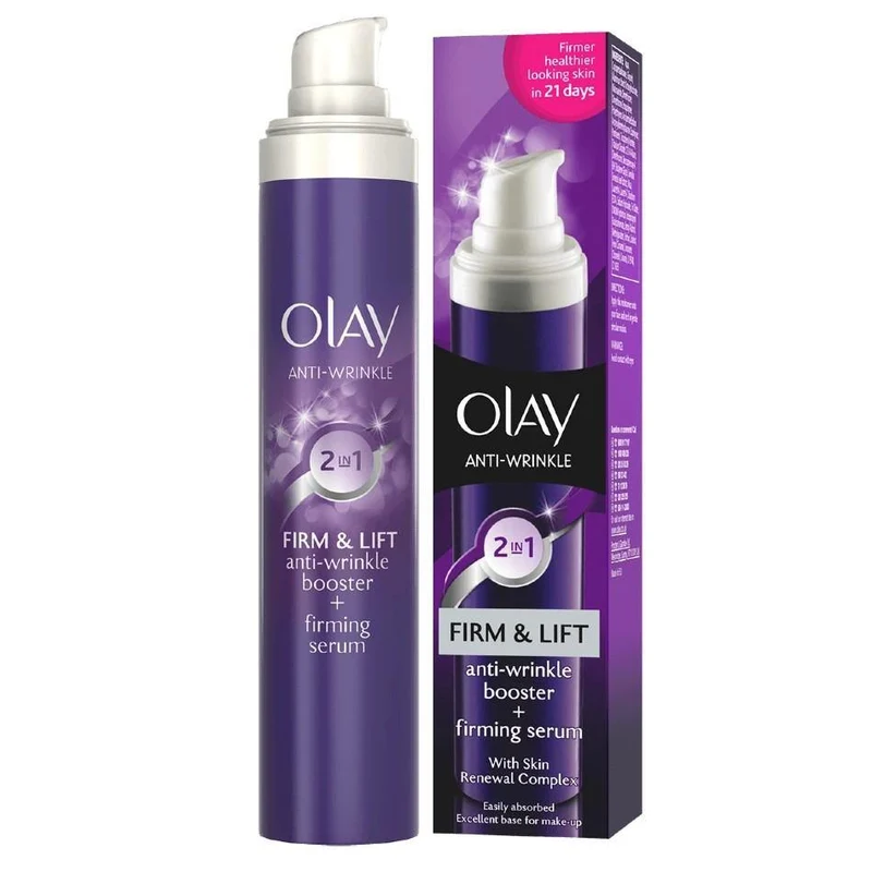 Olay Anti-Wrinkle Firm and Lift 2 in1 Day Cream And Firming Serum 50ml