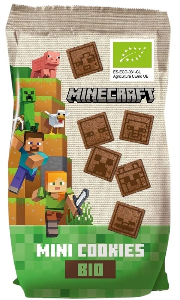 Minecraft Mini-Kakao-Kuchen für Kinder BIO 100 g PEPPA PIGS