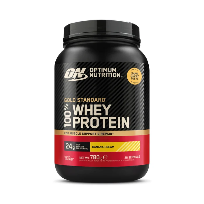 100% Whey Gold Standard Vassleprotein 780 g