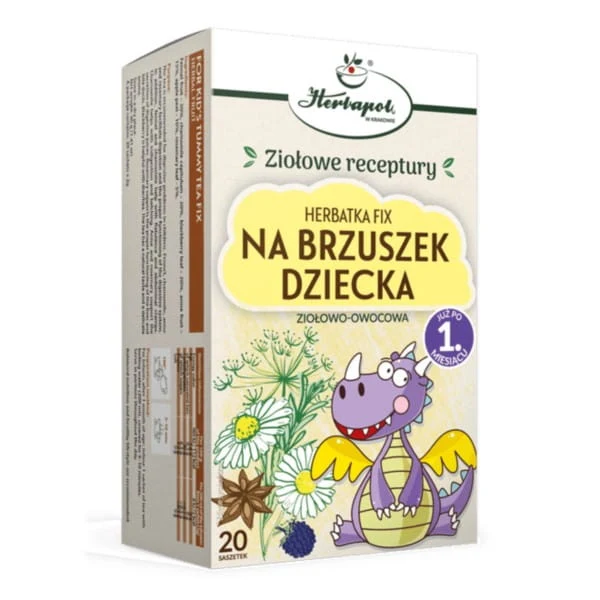 Herbapol Tee für Babys Bauch, 20 Beutel.