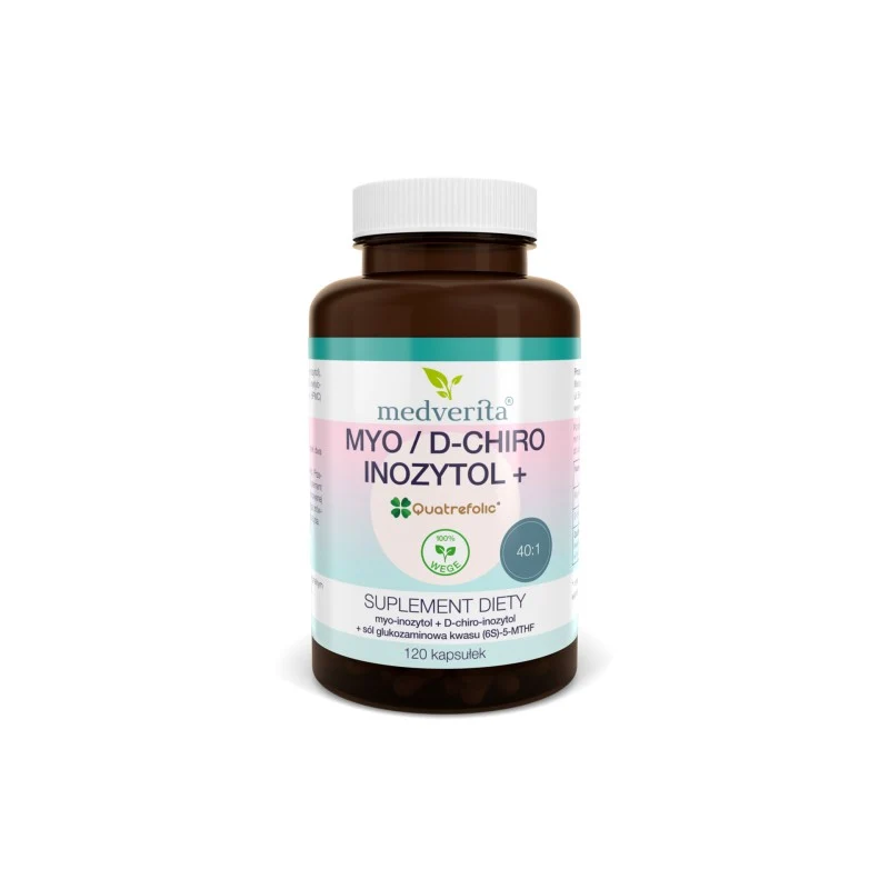 Medverita Myo/D-chiro-Inositol 40:1 120 Kapseln