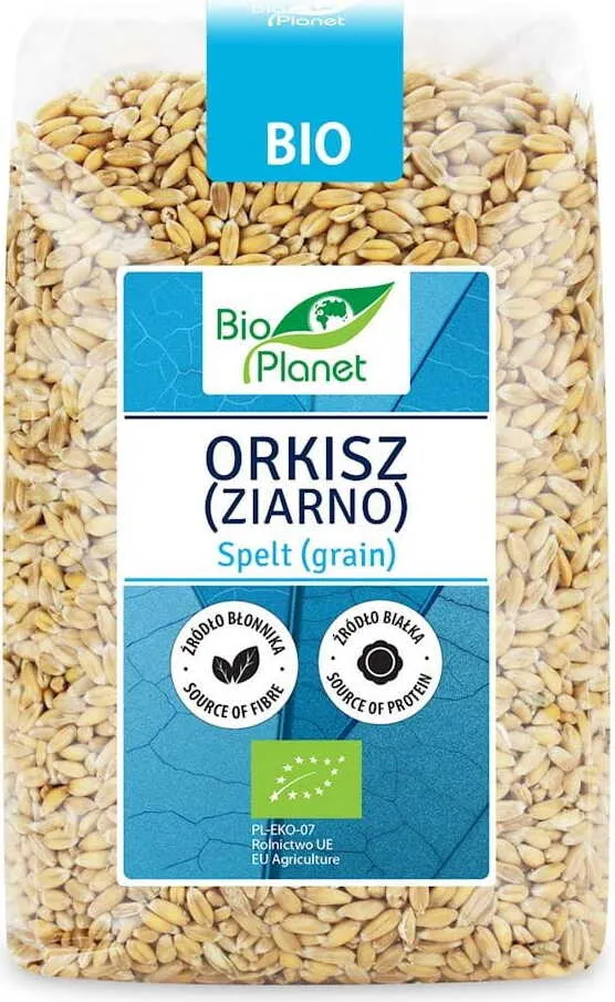 Dinkel (Getreide) BIO 1 kg - BIO PLANET DATE: 03.2026