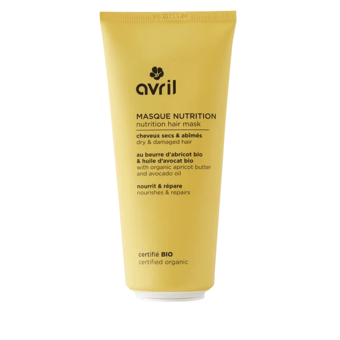 Avril Hiusnaamio Kuiville & Vaurioituneille hiuksille 200ml