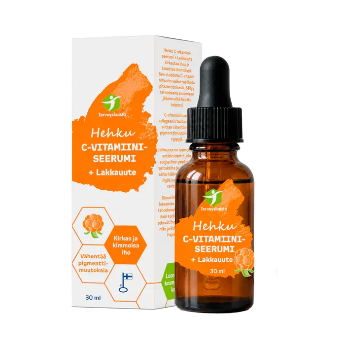 Terveyskaista Hehku C-vitamiiniseerumi + Lakkauute 30ml