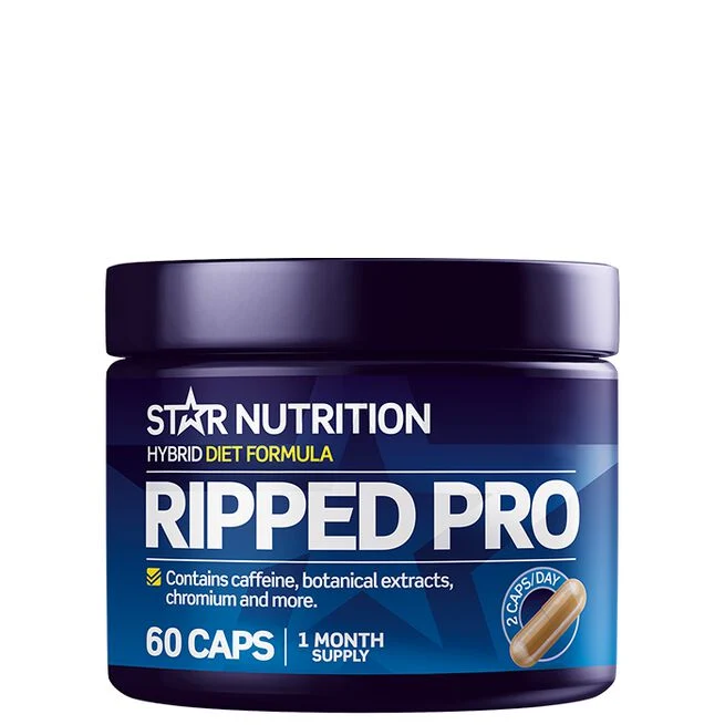 Ripped Pro Fettförbrännare 60 Kapslar