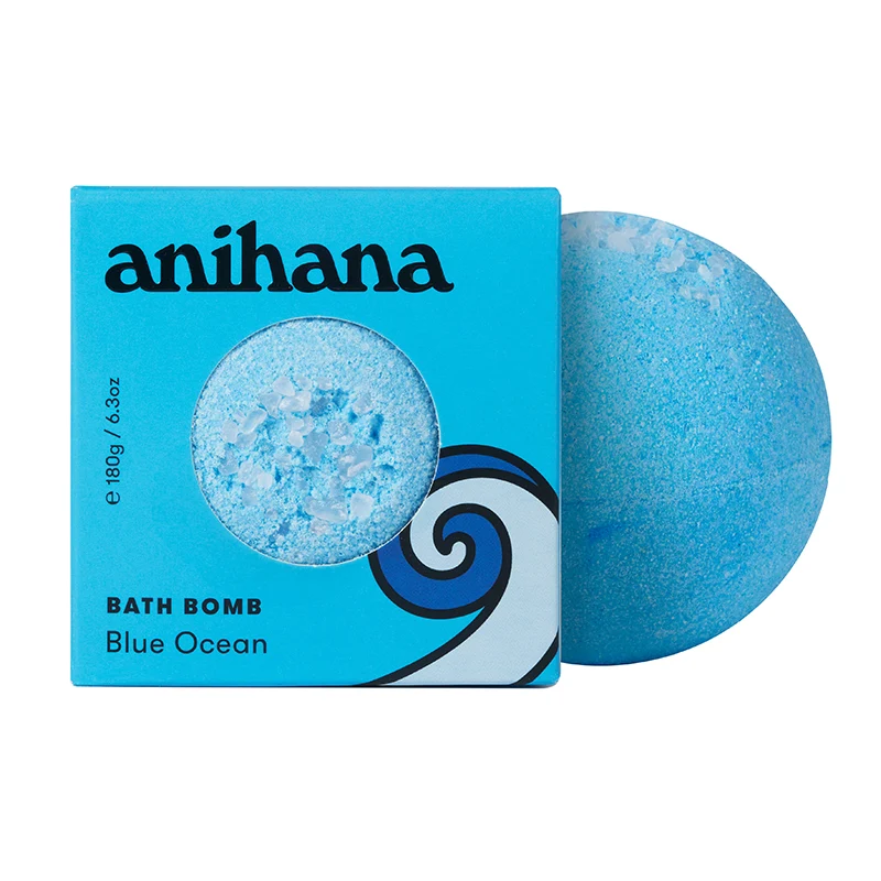 Anihana Bath Bomb Blue Ocean 180gr