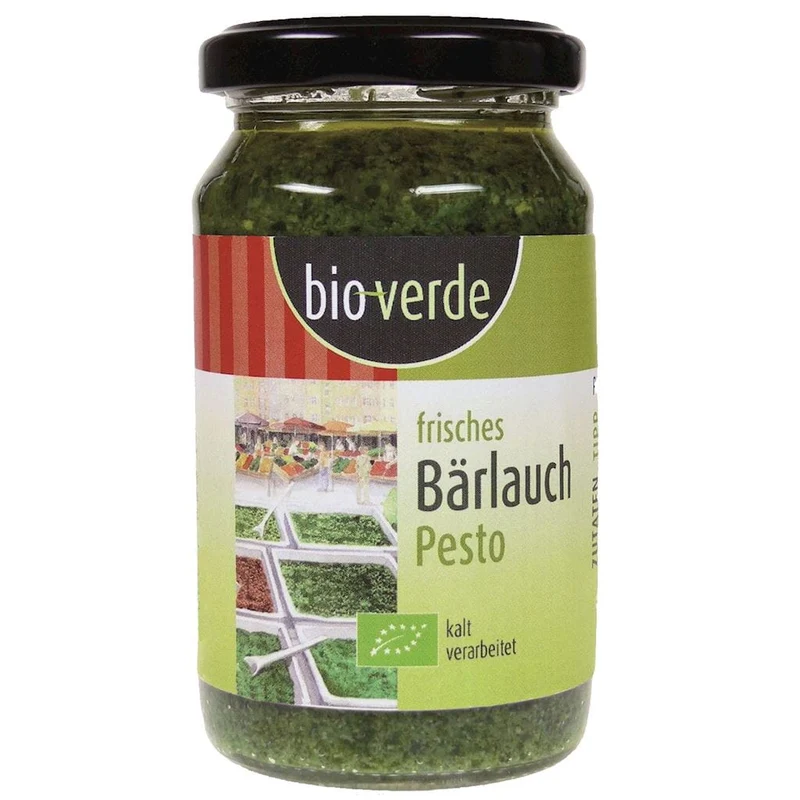 PESTO DER KRÄUTER BIO 165 g - BIO VERDE DATUM: 01.2026