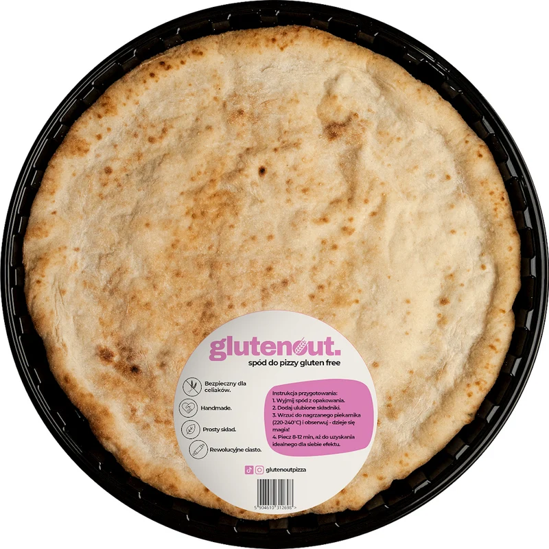 GLUTENFREIE PIZZA-BAKE 230 g - GLUTEN-AUSGABEDATUM: 12.2025