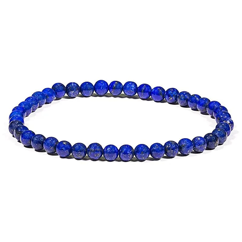 Kristallarmband Lapis Lazuli 4mm