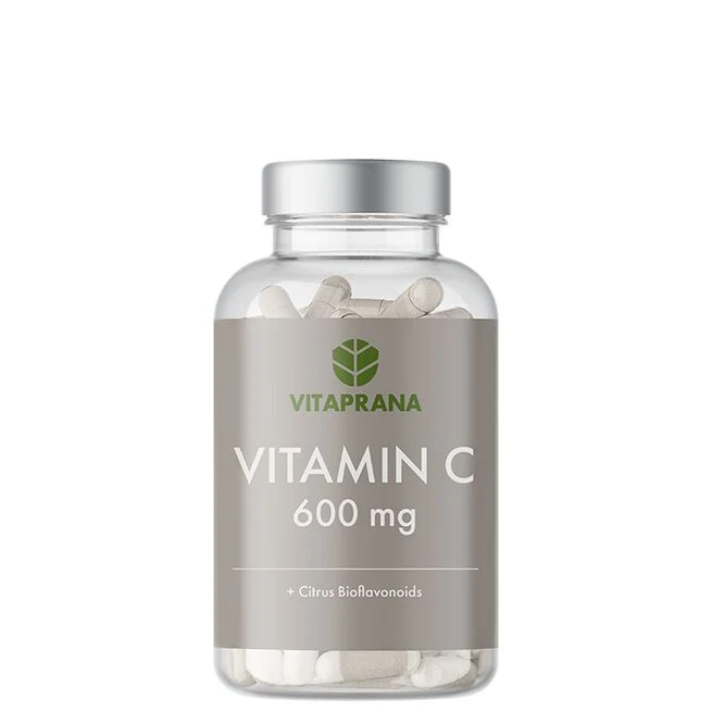 Vitamin C 600 mg + Bioflavonoids 100 kapslar