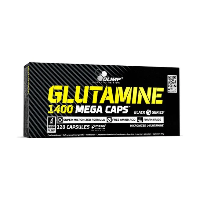 Glutamine Mega Caps 1400 120 kapslar