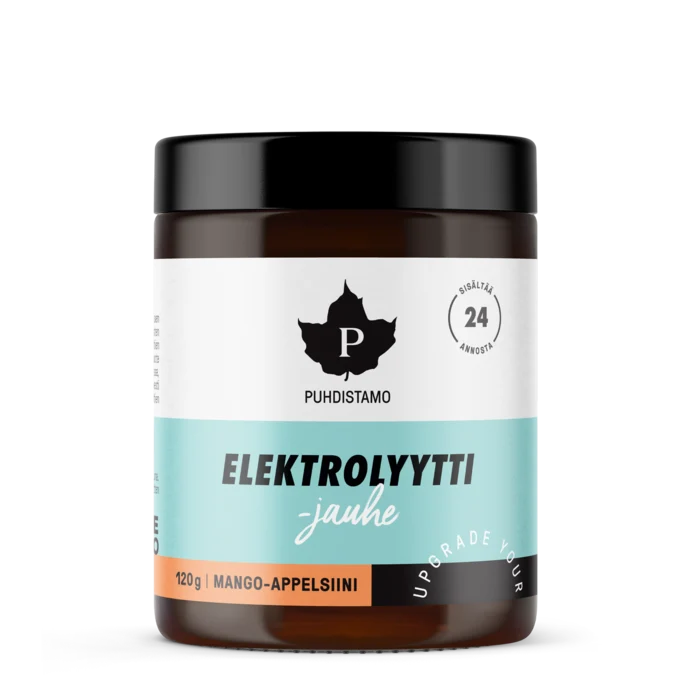 Elektrolytpulver, Mango-apelsin, 120 g