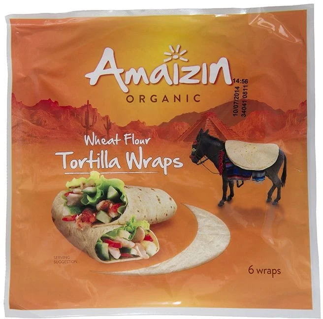 TORTILLA WAPS BIO 240 g - AMAIZIN DATE: 04.2026