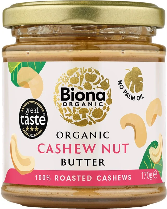 Biona Cashewnötssmör 170g Ekologisk
