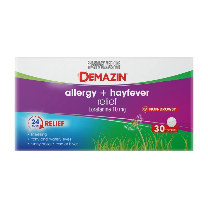 DEMAZIN hayfever allrgy rlf tab 30s