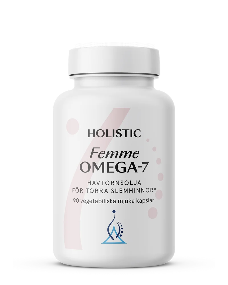 Femme Omega-7 havtornsolja, 90 kapslar