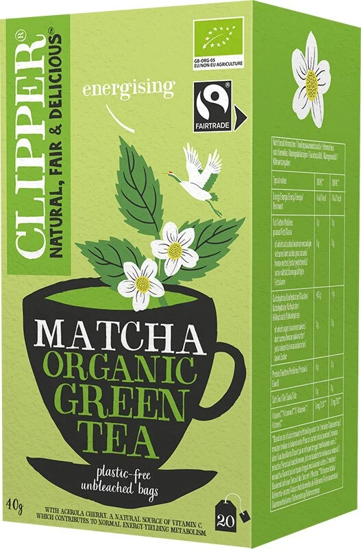 Clipper Grönt te Matcha (L) 20 påsar