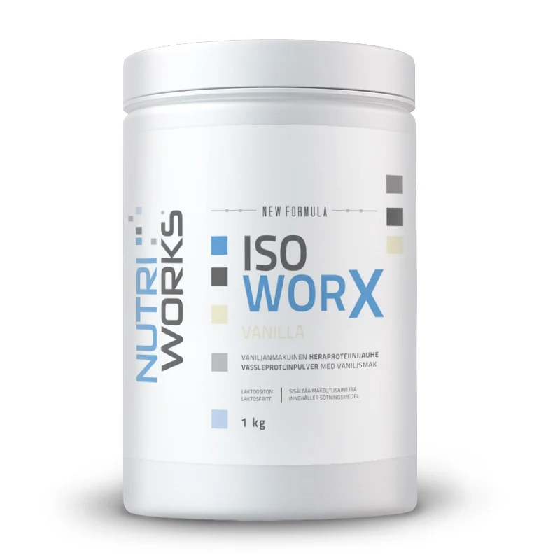 Iso Worx, laktosfri, 1000g, vanilj