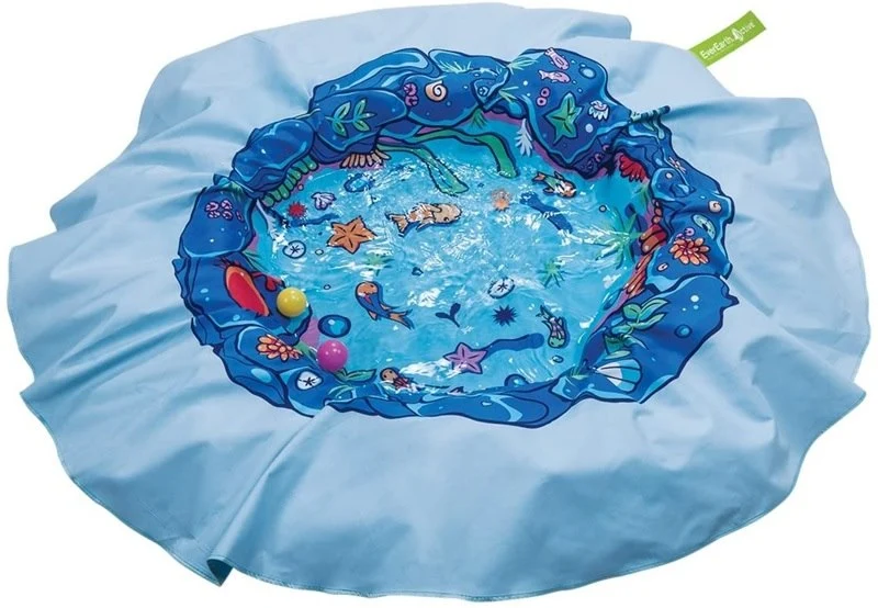 Pool-Decke für den Strand, wendbar ab 36 Monaten (180x180cm) EVEREARTH