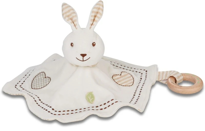 Baumwoll-Kuscheldecke für Hasen von 0m-ca (25cm) fsc & gots EVEREARTH