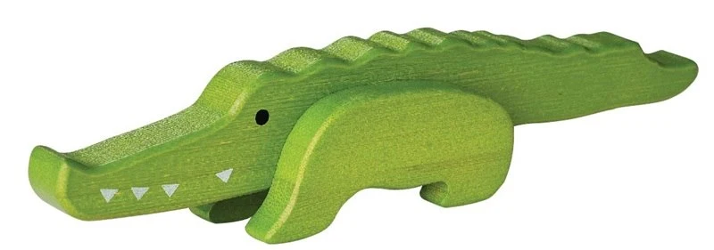 Bambus-Alligator ab 24 Monaten (9x3,5x4cm) EVEREARTH