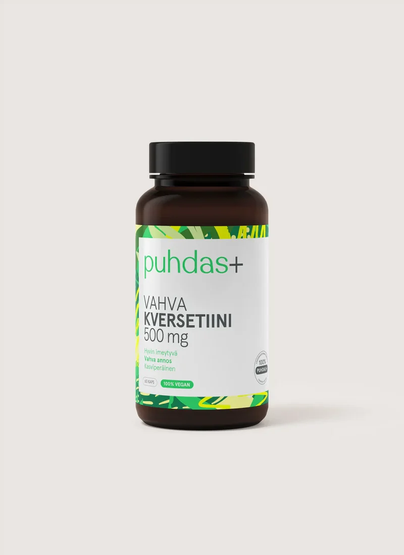 puhdas+ Vahva Kversetiini 500mg 60kps.