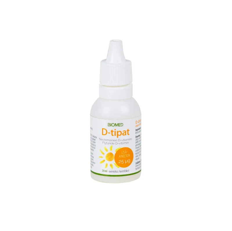 D-droppar, 20 ml