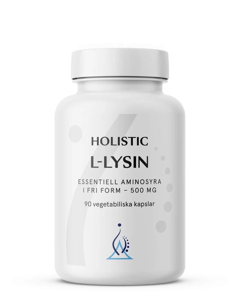 L-lysin 500 mg, 90 kapslar