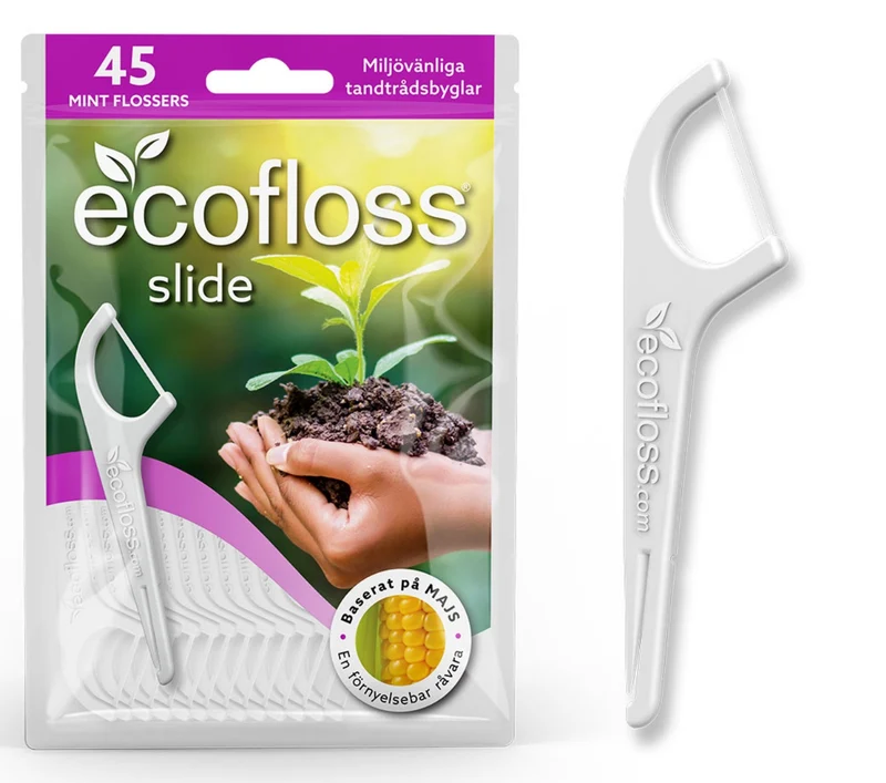 Tandtråd Ecofloss Slide 45 st
