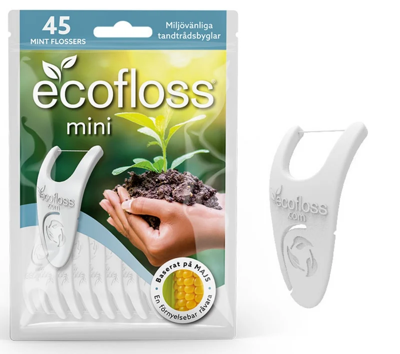 Tandtråd Ecofloss Mini 45 st