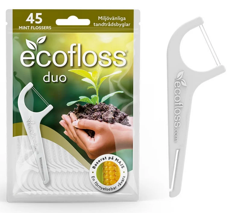 Tandtråd Ecofloss Duo 45 st