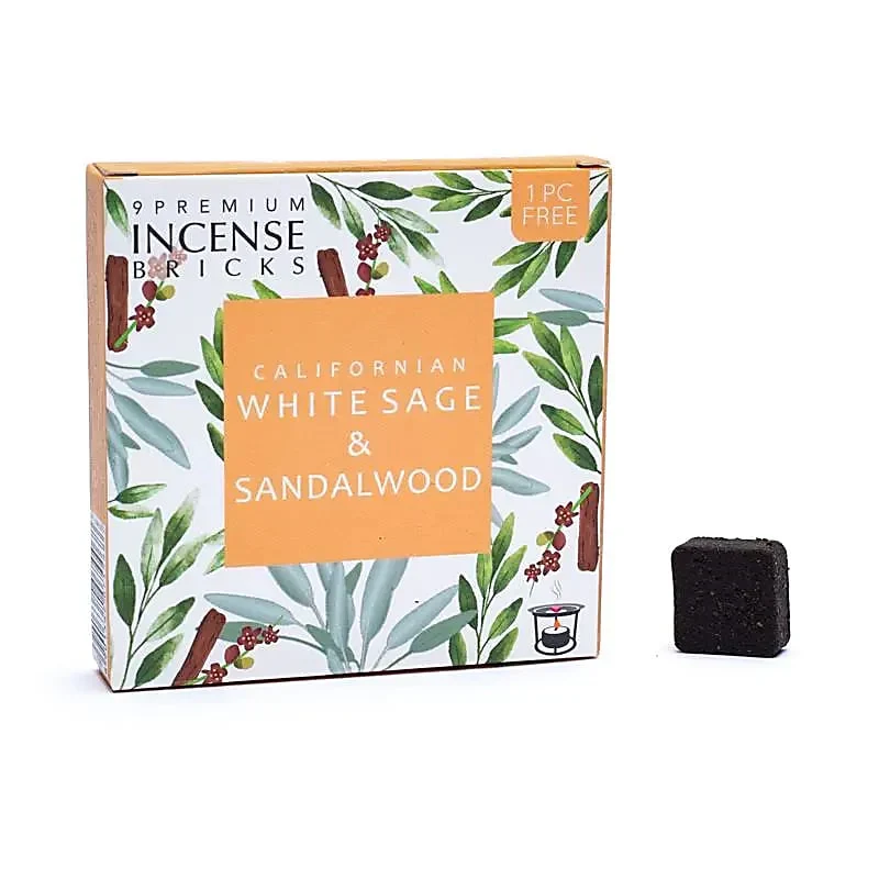 Aromafume Suitsukepalat White Sage & Sandalwood 40g