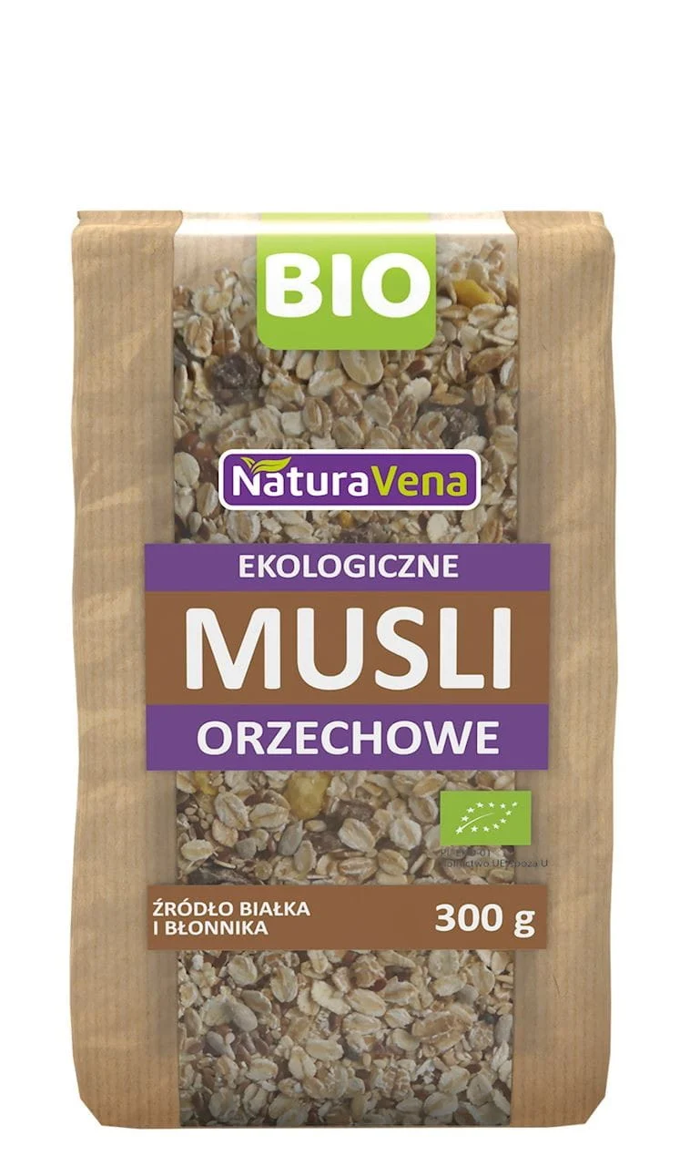 NUTRITION MUSLI BIO 300 g - NATURAVENA DATE: 03.2026