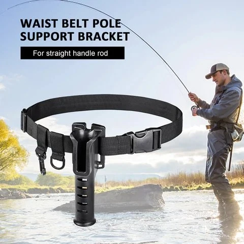 Adjustable Belt Fishing Rod Holder fiske stang belt