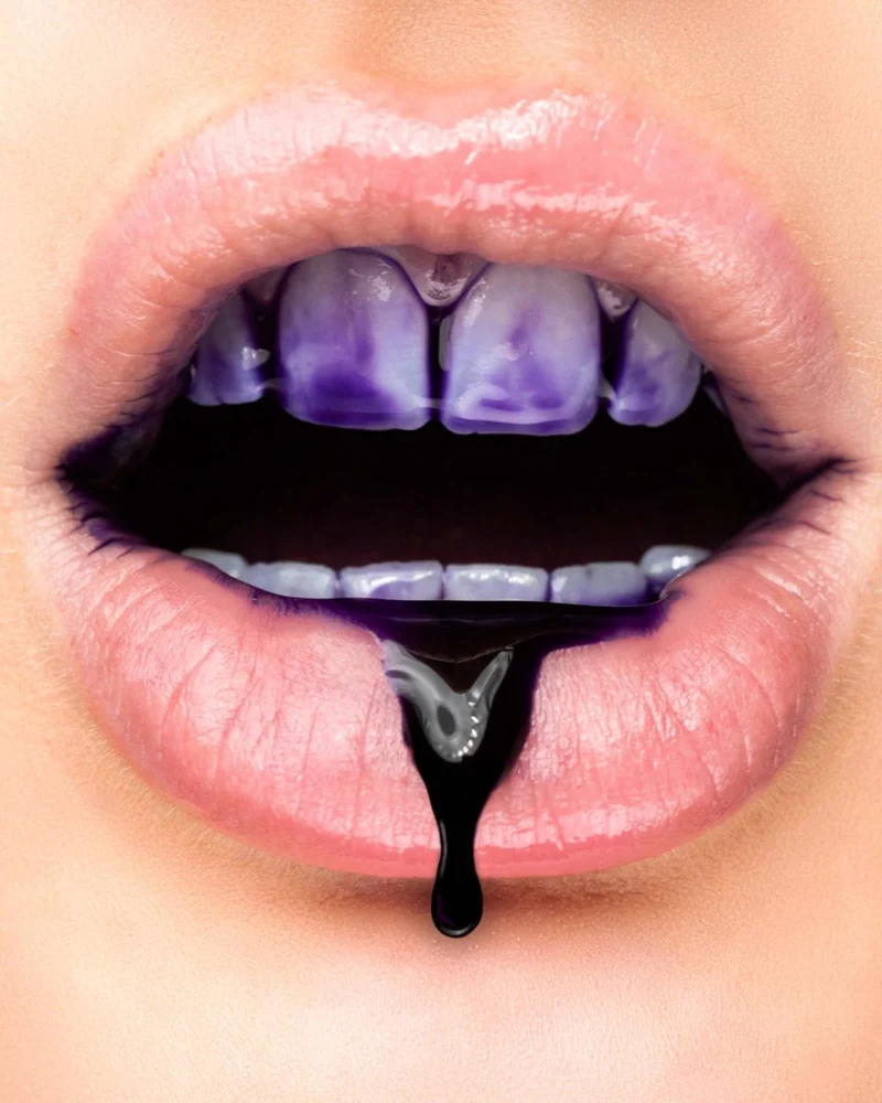 V34 Colour Corrector 30ml Purple Post-Whitening Toothpaste Glory Smile