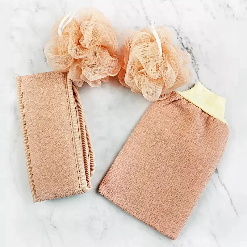 Exfoliating Glove – Body and Back Scrub Remover set