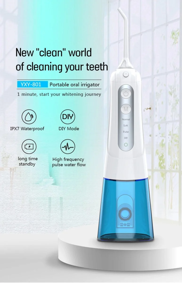 Teeth Cleaner Munndusj og tooth power floss tannrengjørings sett