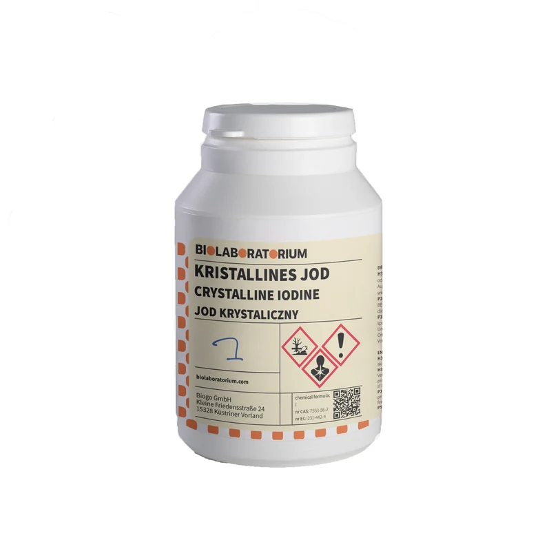 Kristallines Jod 25 g BIOLABORATORIUM