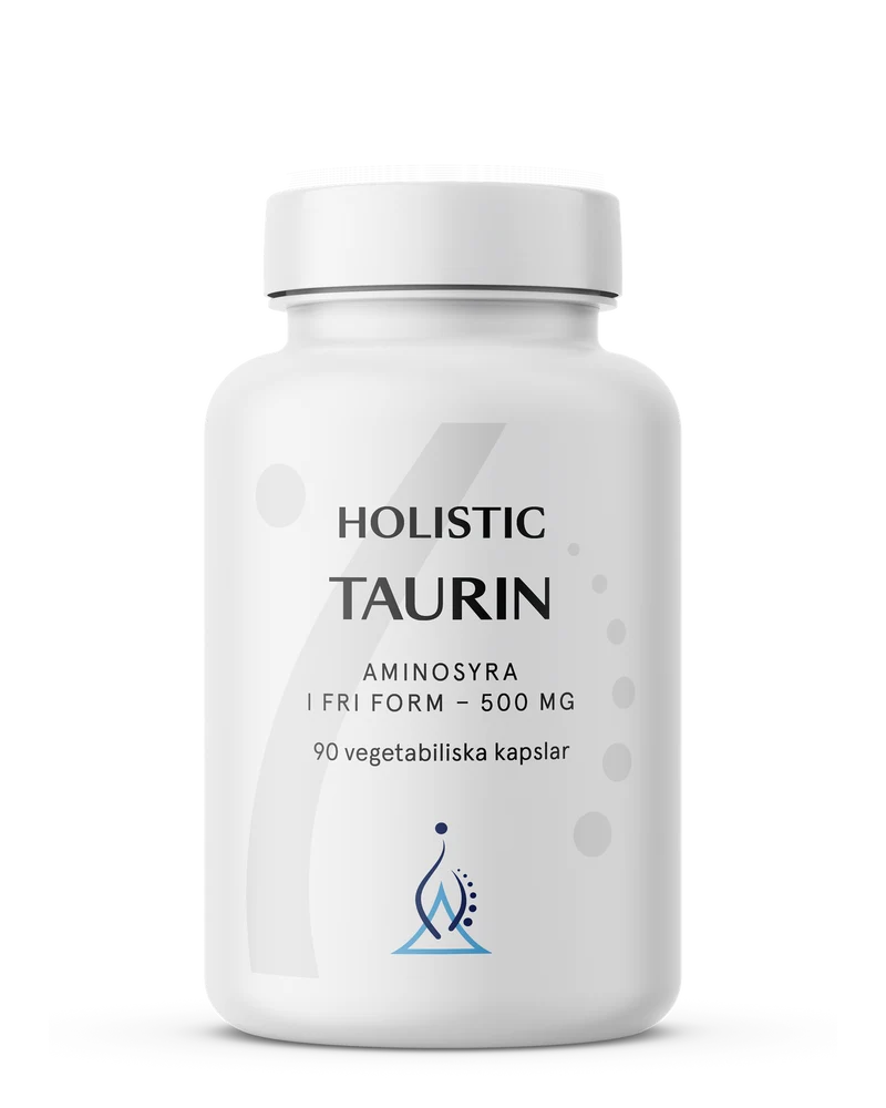Taurin 500 mg, 90 kapslar