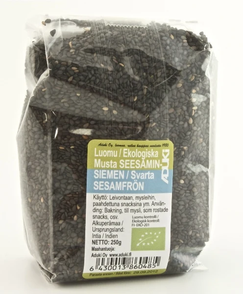 Svarta sesamfrön, 250 g