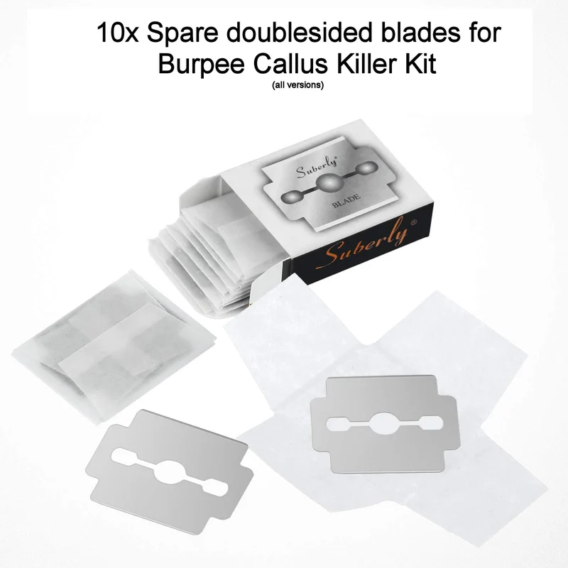 Spare blades for Callus Shaver 10-pack