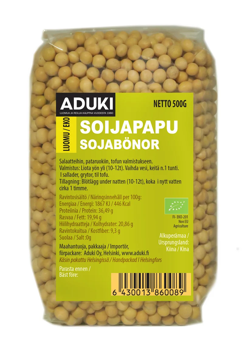 Sojabönor, 500 g