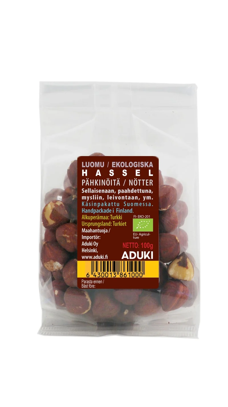 Hasselnötter, 100 g