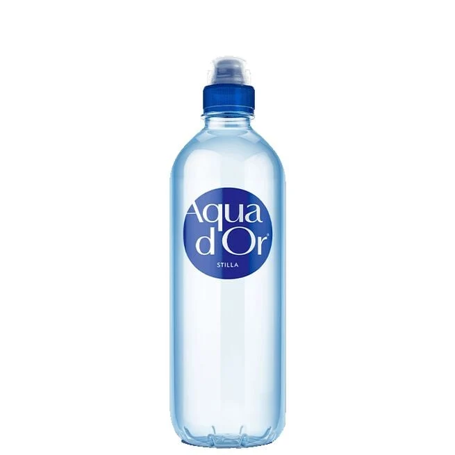 15 x Aquador Stilla Vatten m sportkork, 650ml