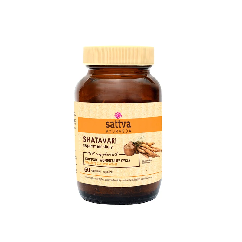 SHATAVARI EXTRACT (450 mg) 60 KAPSELN - SATTVA