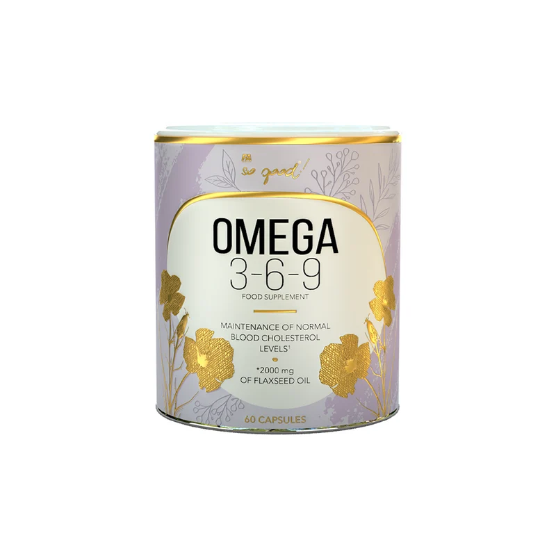 OMEGA 3-6-9 60 KAPSELN - SO GUT!
