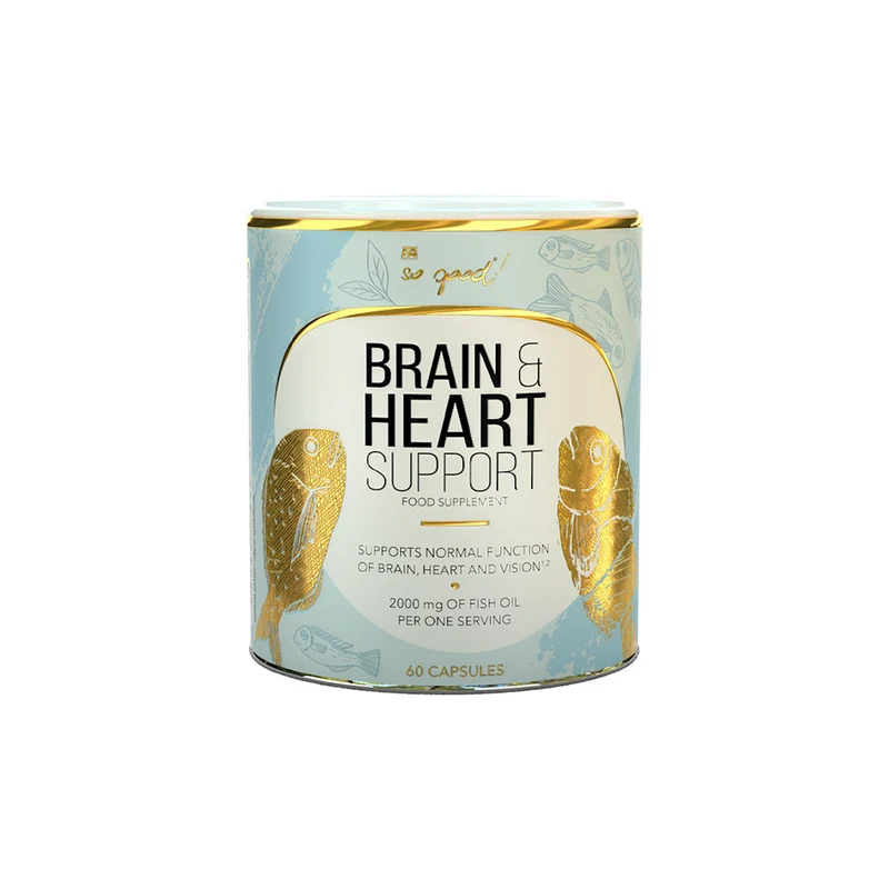 BRAIN AND HEART SUPPORT PILLS 60 Stück. - SO GUT!