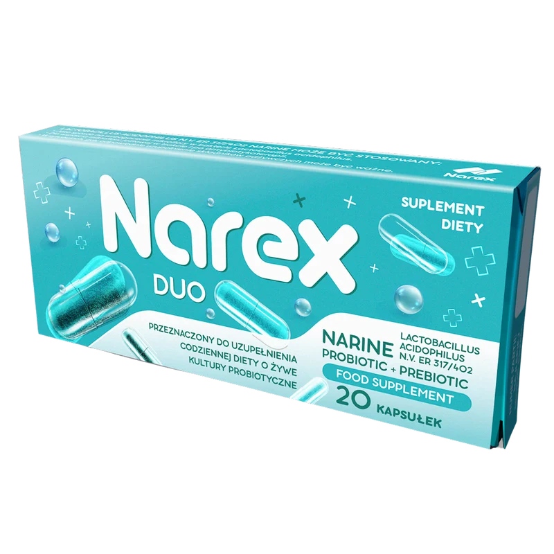 PROBIOTISCHE NARINE DUO 20 KAPSELN - NAREX