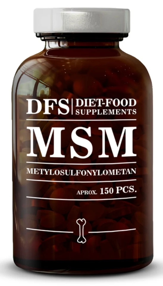 MSM ORGANIC SULPHUR (750 mg) 150 TABLETTEN - DIET-FOOD