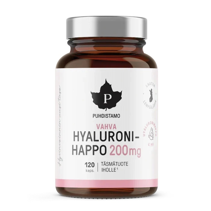Puhdistamo Stark Hyaluronsyra 120 kapslar